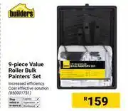 Builders Warehouse Builders 9 Piece Value Roller Bulk Painter's Set (850001731) offer