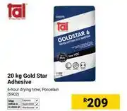 Builders Warehouse Tal 20Kg Gold Star Adehesive (5902) offer