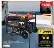 Builders Warehouse Steco 4 Stroke Auto Start Generator 7500W (785330) offer