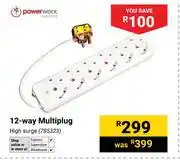Builders Warehouse Power Worx 12 Way Multiplug (785323) offer