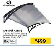 Builders Warehouse Design House Multiwall Awning 1m X 1.2m 454749, 468484, 454745 offer