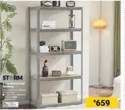 Builders Warehouse Storm 4-Tier Galvanised Shelving 1.5m X 700mm X 300mm 850021785 offer