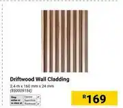 Builders Warehouse Driftwood Wall Cladding 2.4m X 160mm X 24mm 850009154 offer