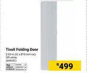Builders Warehouse Tivoli Folding Door (Off-White) 2.03m(h) X 810mm(w) 649431 offer