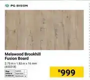 Builders Warehouse PG Bison Melawood Brookhill Fusion Board 2.75m X 1.83m X 16mm 655518 offer
