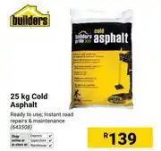 Builders Warehouse Builders Cold Asphalt 643508-25kg offer