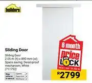 Builders Warehouse Builders Sliding Door 2.05m(h) X 890mm(w) 711753 offer