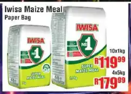 Devland Cash And Carry Iwisa Maize Meal Paper Bag offer