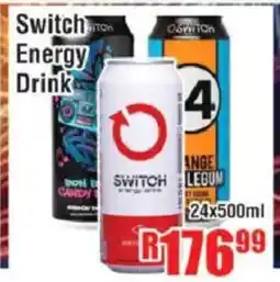 Devland Cash And Carry Switch Energy Drink offer