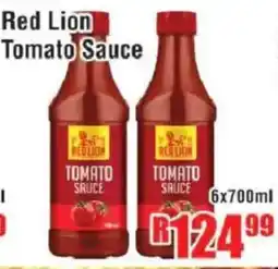 Devland Cash And Carry Red Lion Tomato Sauce offer