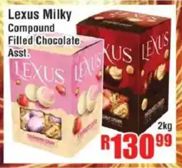 Devland Cash And Carry Lexus Milky Compound Filled Chocolate offer