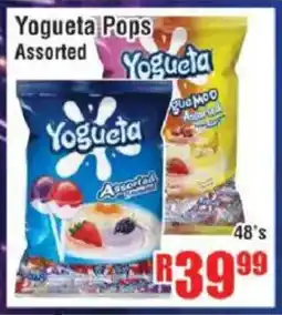 Devland Cash And Carry Yogueta Pops Assorted offer
