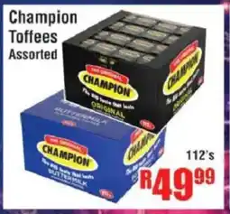Devland Cash And Carry Champion Toffees Assorted offer