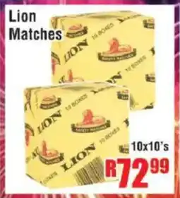 Devland Cash And Carry Lion Matches offer