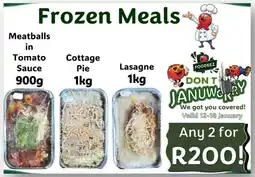Foodeez Frozen Meals offer