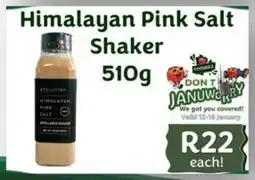 Foodeez Himalayan Pink Salt Shaker offer