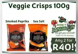 Foodeez Veggie Crisps offer