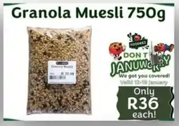 Foodeez Granola Muesli offer