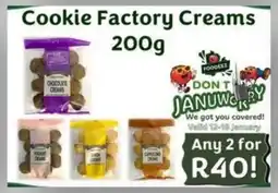 Foodeez Cookie Factory Creams offer