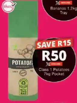 Checkers Hyper Class 1 Potatoes Pocket offer