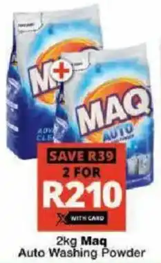 Checkers Hyper Maq Auto Washing Powder offer
