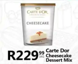 Take 'n Pay Carte Dor Cheesecake Dessert Mix offer