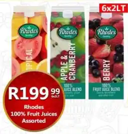 Take 'n Pay Rhodes 100% Fruit Juices Assorted offer