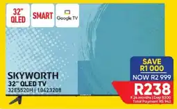 Furnmart Skyworth 32" QLED Google TV offer
