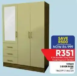 Furnmart Vivian 3 door robe offer