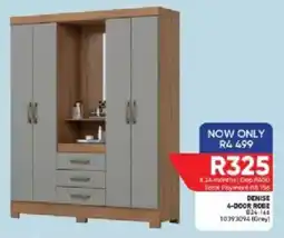 Furnmart Denise 4-door robe offer