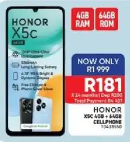Furnmart Honor X5c 4GB + 64GB Cellphone offer