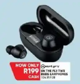 Furnmart Amplify on the fly tws buds earphones offer
