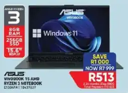 Furnmart Asus vivobook 15 amd ryzen 3 notebook offer