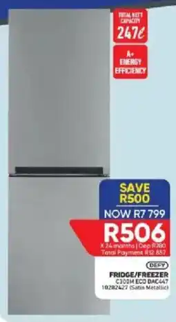Furnmart Defy fridge/ freezer offer