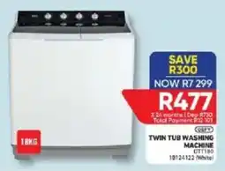 Furnmart Defy twin tub washing machine offer