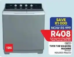 Furnmart Defy twin tub washing machine offer