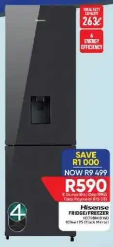 Furnmart Hisense fridge/ freezer offer