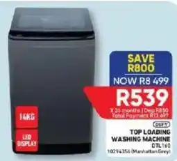 Furnmart Defy top loading washing machine offer