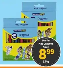 Big Save Marlin Mat Crayons offer