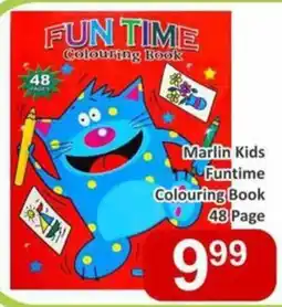 Big Save Marlin Kids Funtime Colouring Book offer