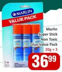 Big Save Marlin Super Stick Non Toxic Glue Value Pack offer
