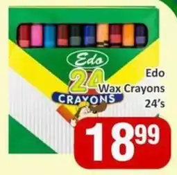 Big Save Edo Wax Crayons offer