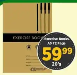 Big Save Exercise Books A5 72 Page offer