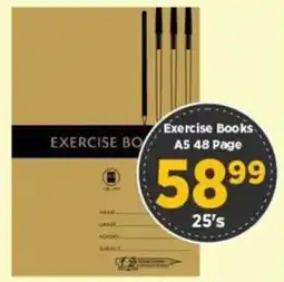 Big Save Exercise Books A5 48 Page offer