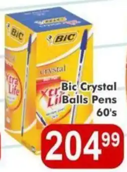 Big Save Bic Crystal Balls Pens offer