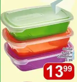 Big Save Otima Snap It Container offer