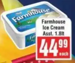 Frontline Farmhouse Ice Cream offer