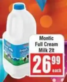 Frontline Montic Full Cream Milk offer