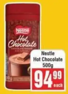 Frontline Nestle Hot Chocolate offer