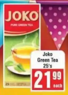 Frontline Joko Green Tea offer